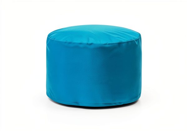 Sea Blue Ottoman Stool Beanbag Pouf SXBCyan Home Decor-2