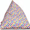 Yellow Orange Polka Dot Bean Bags HOME STORIEZ Comfortable-6