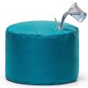 Sea Blue Ottoman Stool Beanbag Pouf SXBCyan Home Decor-0