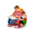 BETIMFAN Transparent Bean Bag Chair Cover for Kids-3
