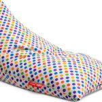Yellow Orange Polka Dot Bean Bags HOME STORIEZ Comfortable-0