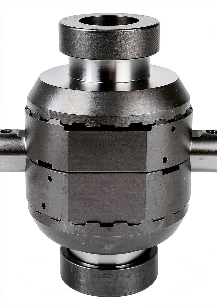 Installing SCITOO Dana 35 Rear Axle Actuator 4WD Metal on a wooden workbench