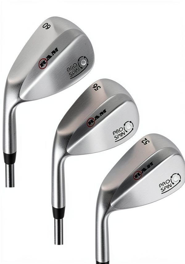 Golf Wedge Set Ram Stainless Steel 3 Piece Set-0
