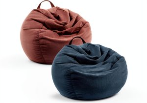 Round Bean Bag Cover by Pavo Home-0