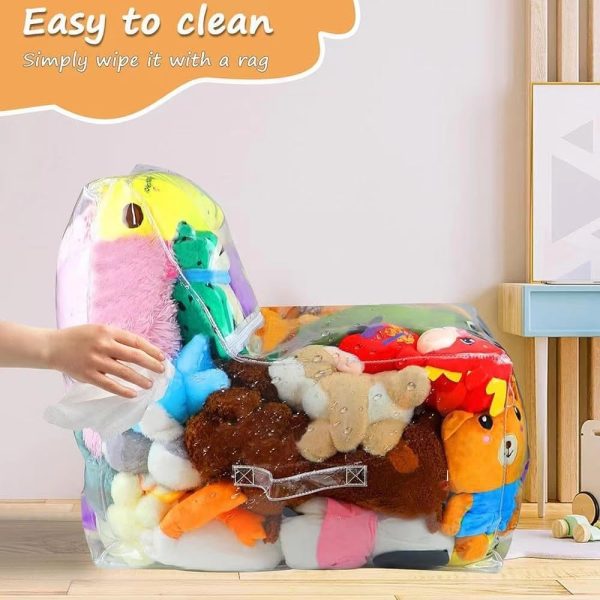 Clear Bean Bag Storage SXBCyan Home Furniture-1