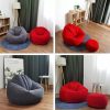 HSDXBA Bean Bag Chair Cover Cotton Linen Home Decor-6