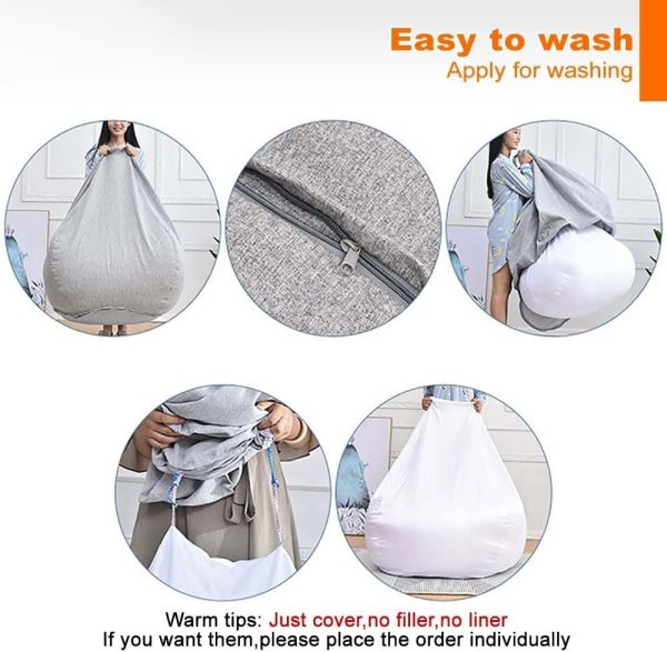 Bean Bag Covers SXBCyan Home Furniture-2