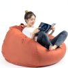 JINLUMUY Bean Bag Cover Unisex Adult Polyester Sofa Fabric-1