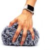Kisoy Bean Bag Cover Microfiber Round L Adults-5