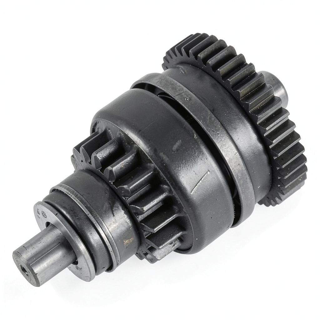 Caltric starter drive installed on a Polaris ATV